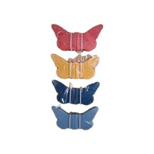 New Set of 4 Dolly Parton Corn Holders-Kitchen-Dinning-Butterflies Rare 775-779